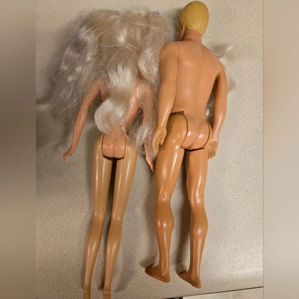 Bundle Of 2 Ken And Barbie Dolls